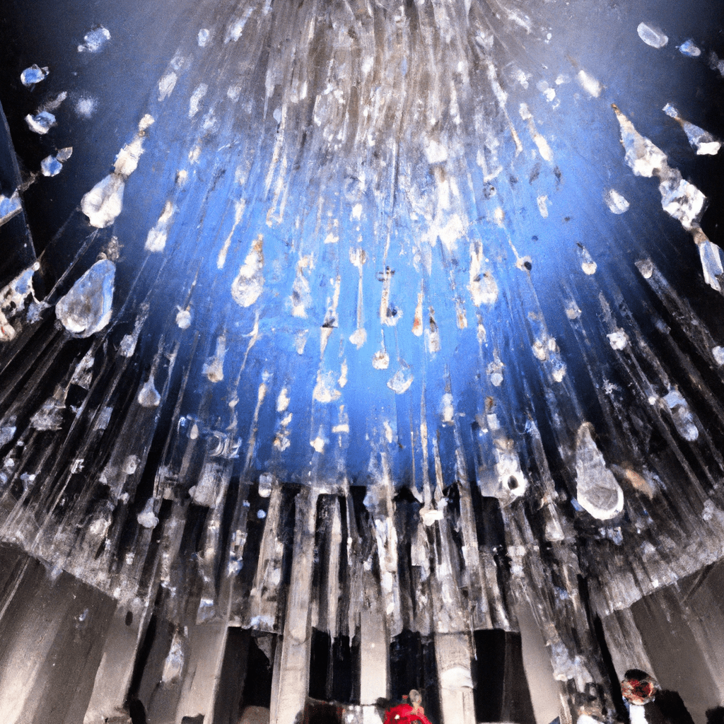 “Ethereal Reverie: Frank Bueltge’s Dazzling Crystal Installation”